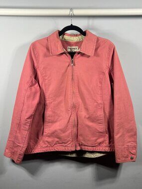 Dri Duck For Her Jacket Womens Barn Coat Full Zip L Canvas Rugged Outdoor Stains